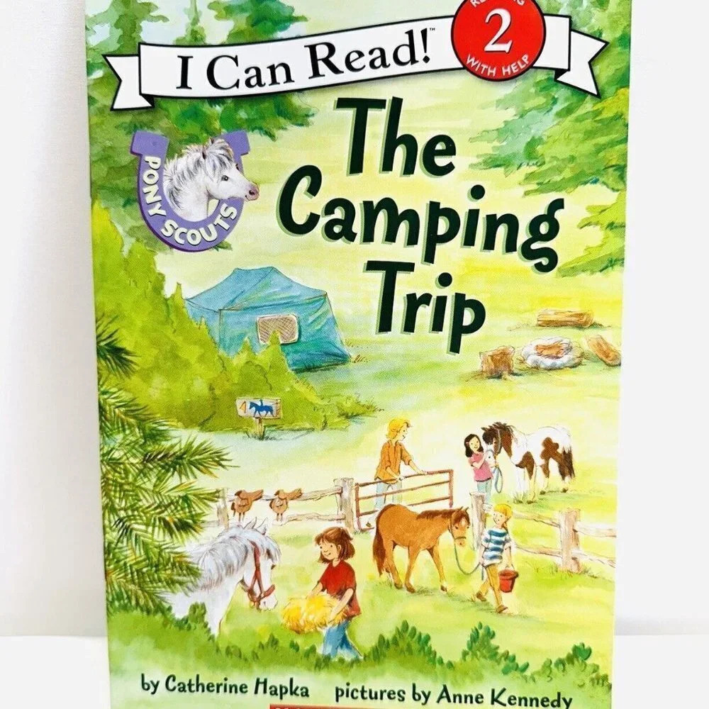 THE CAMPING TRIP Paperback Book I Can Read! Level 2 by Catherine Hapka Brand New